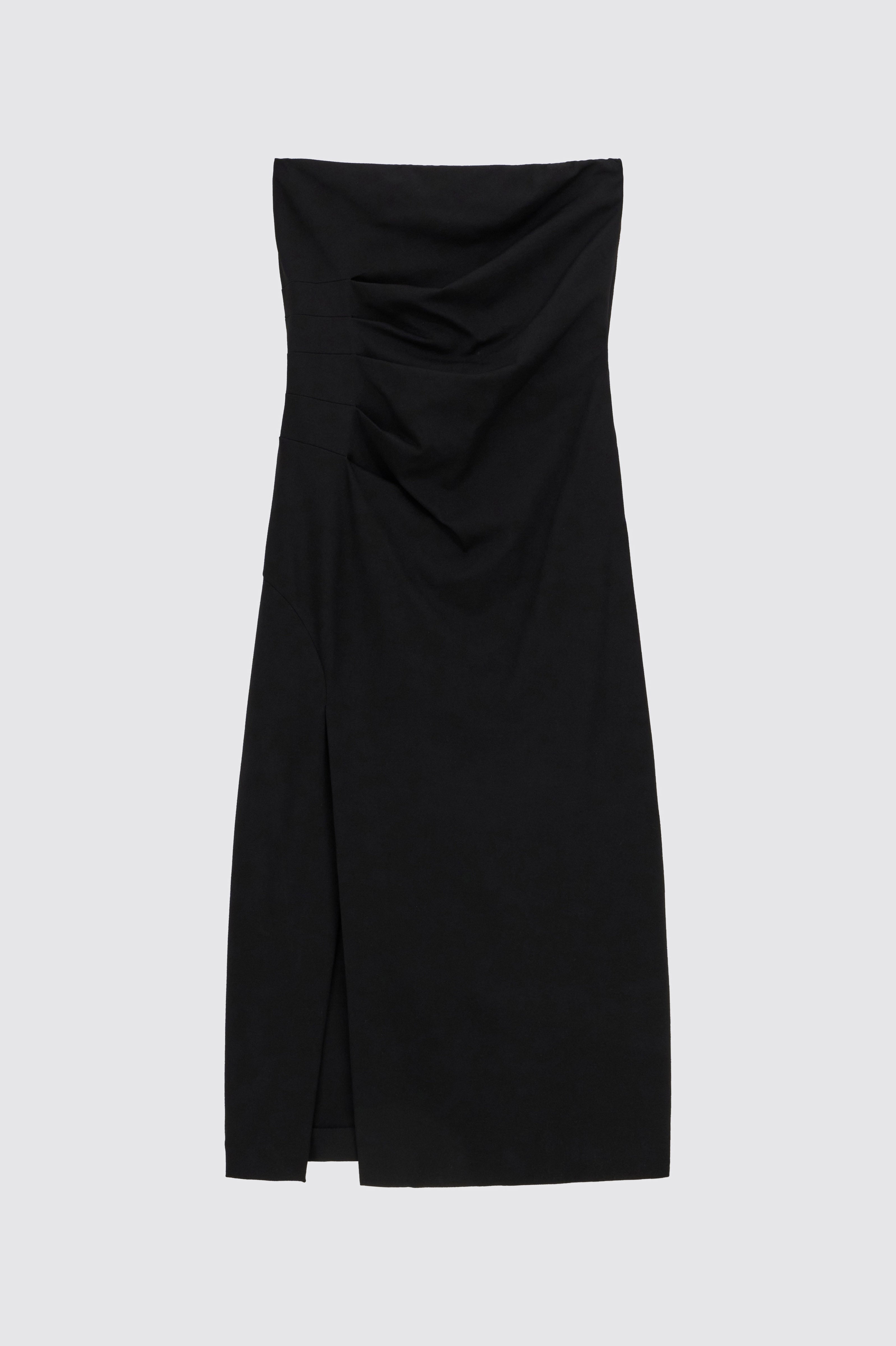 Liviana Conti Margaret robe bustier midi noire 42