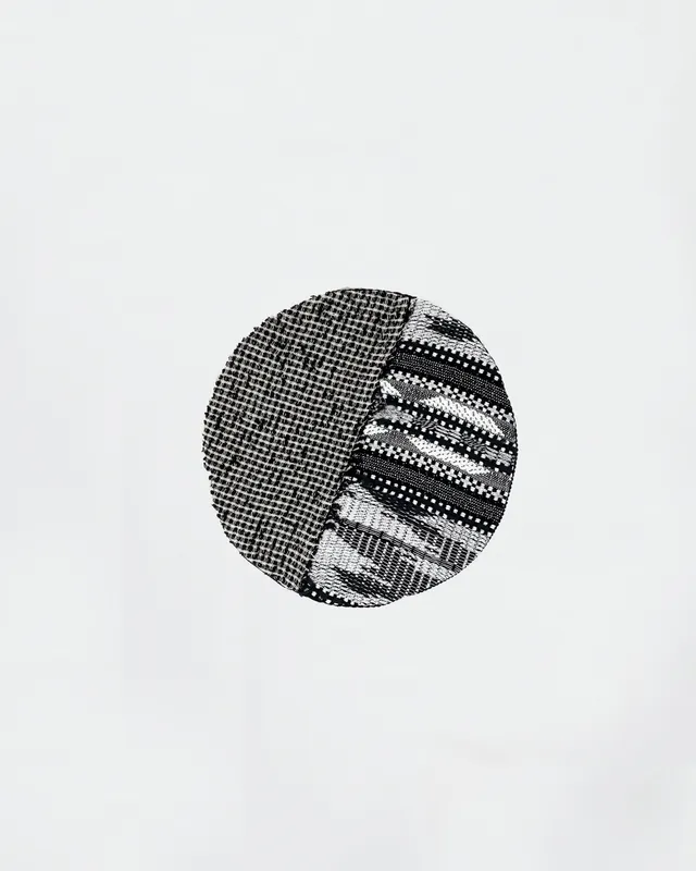 The Ethiquette Biarritz béret tweed velours taille unique