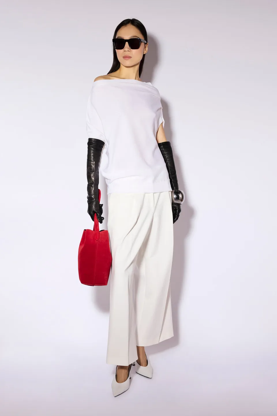 Liviana Conti Pantaloni Maxim pantalon large noir 38-48