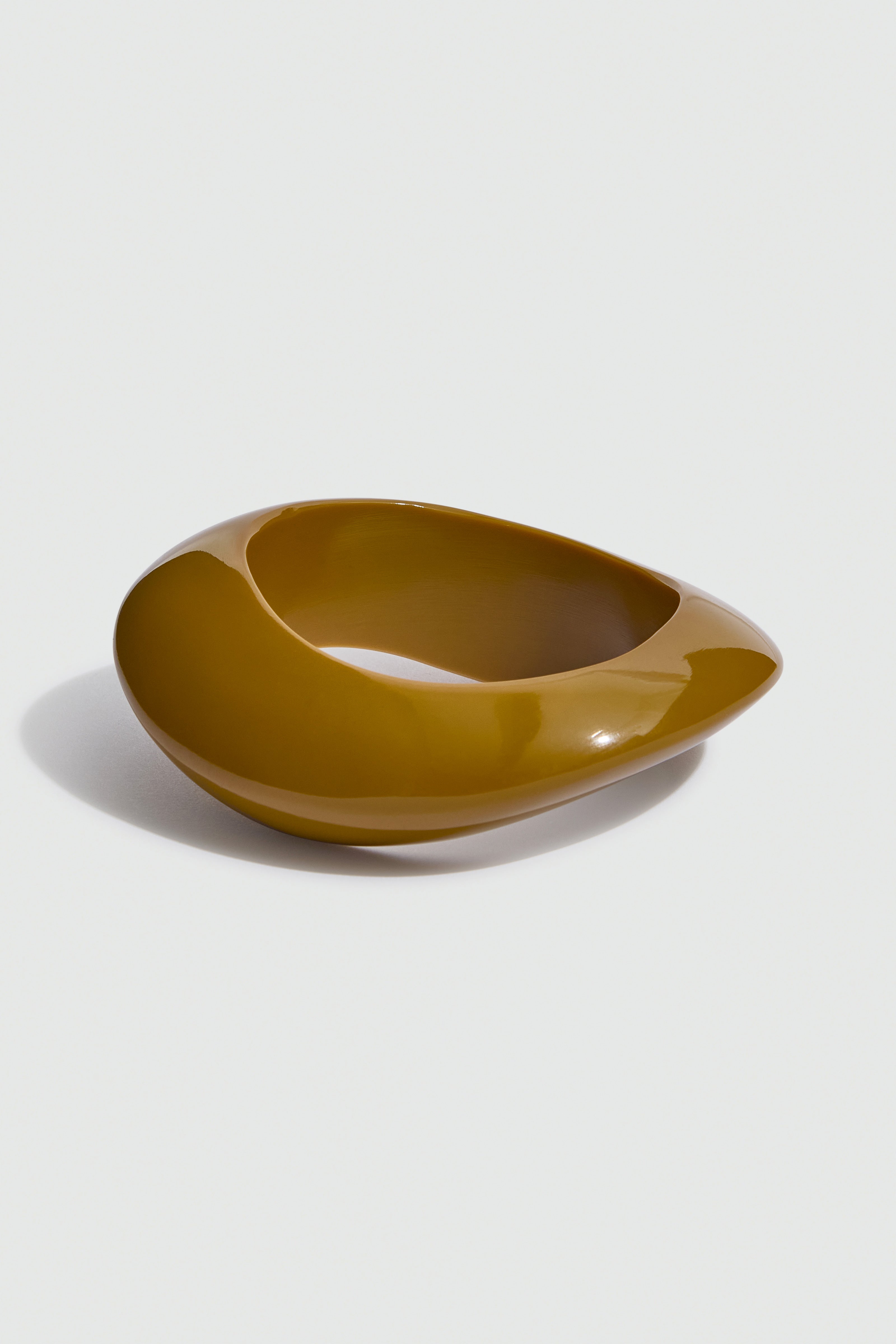Liviana Conti Dorin bracelet résine ocre vague