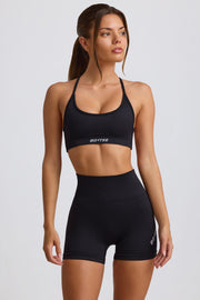 Oh Polly Super Sculpt BT2476 brassière sport noire sans couture