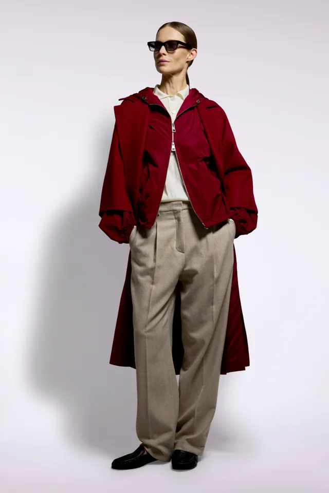 Liviana Conti Jason bomber taffetas paprika