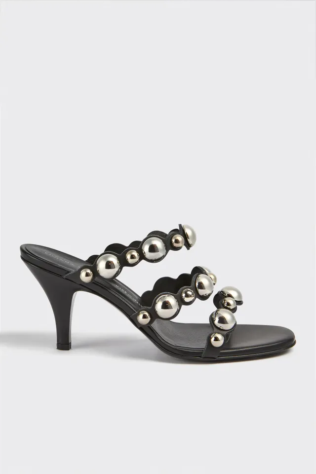 Liviana Conti Dasia mules nappa noir 38