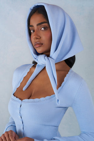 Oh Polly Accessories Aviana foulard bleu clair