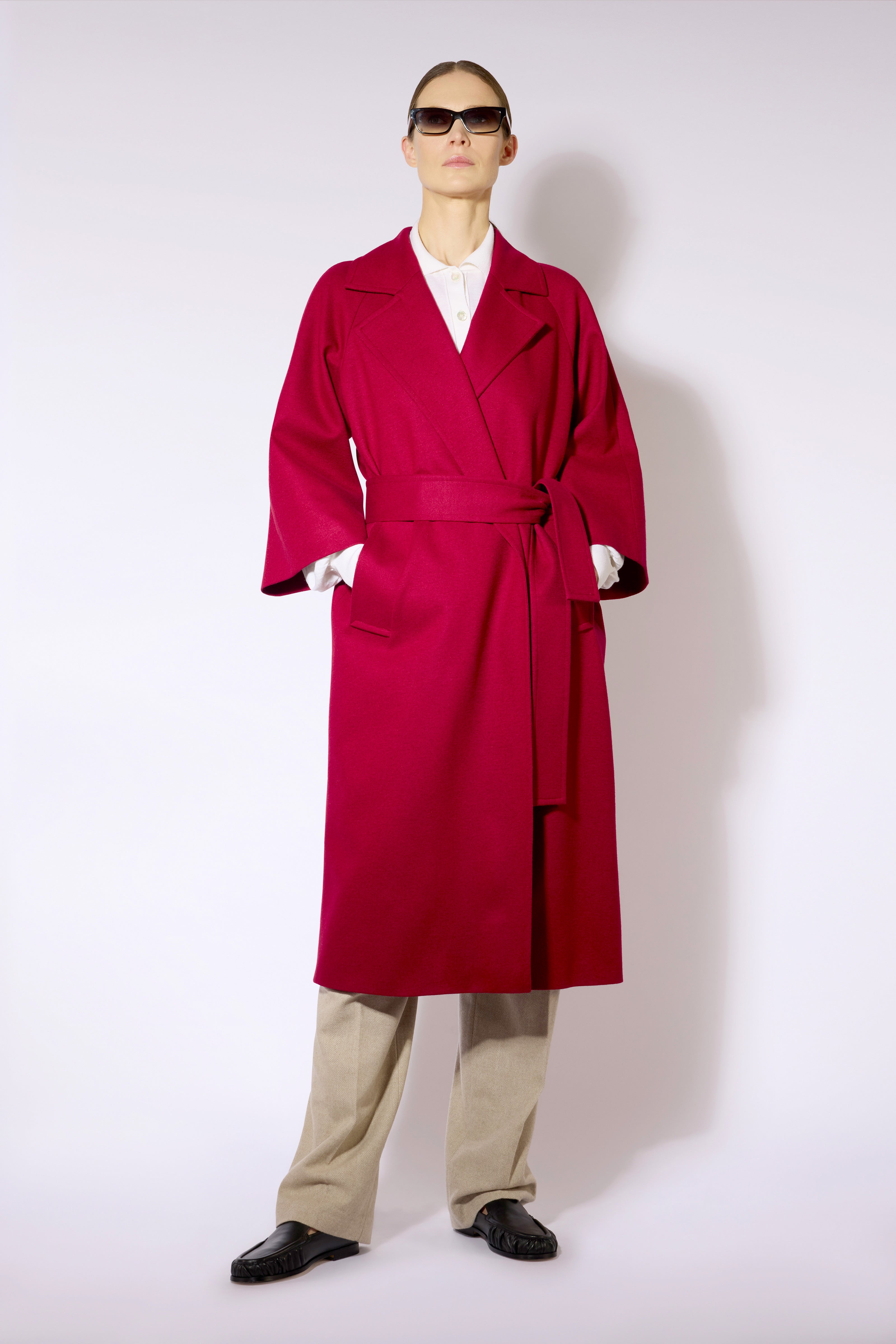 Liviana Conti Wayne manteau Paprika 42 cachemire
