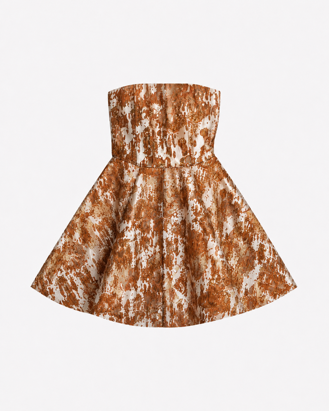 The Ethiquette Mirage robe jacquard camouflage XS