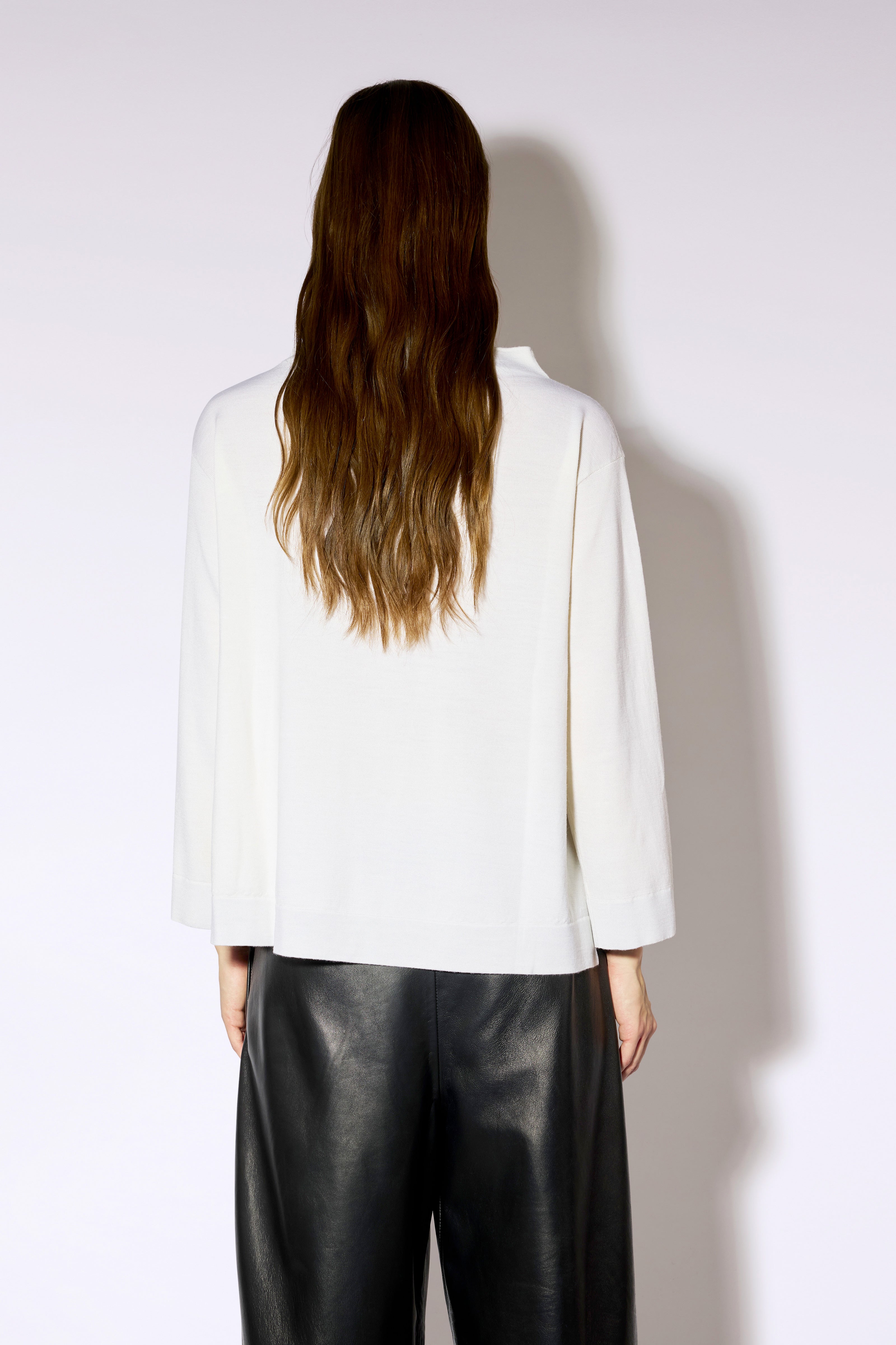 Liviana Conti Astrid pull noir laine mérinos XS