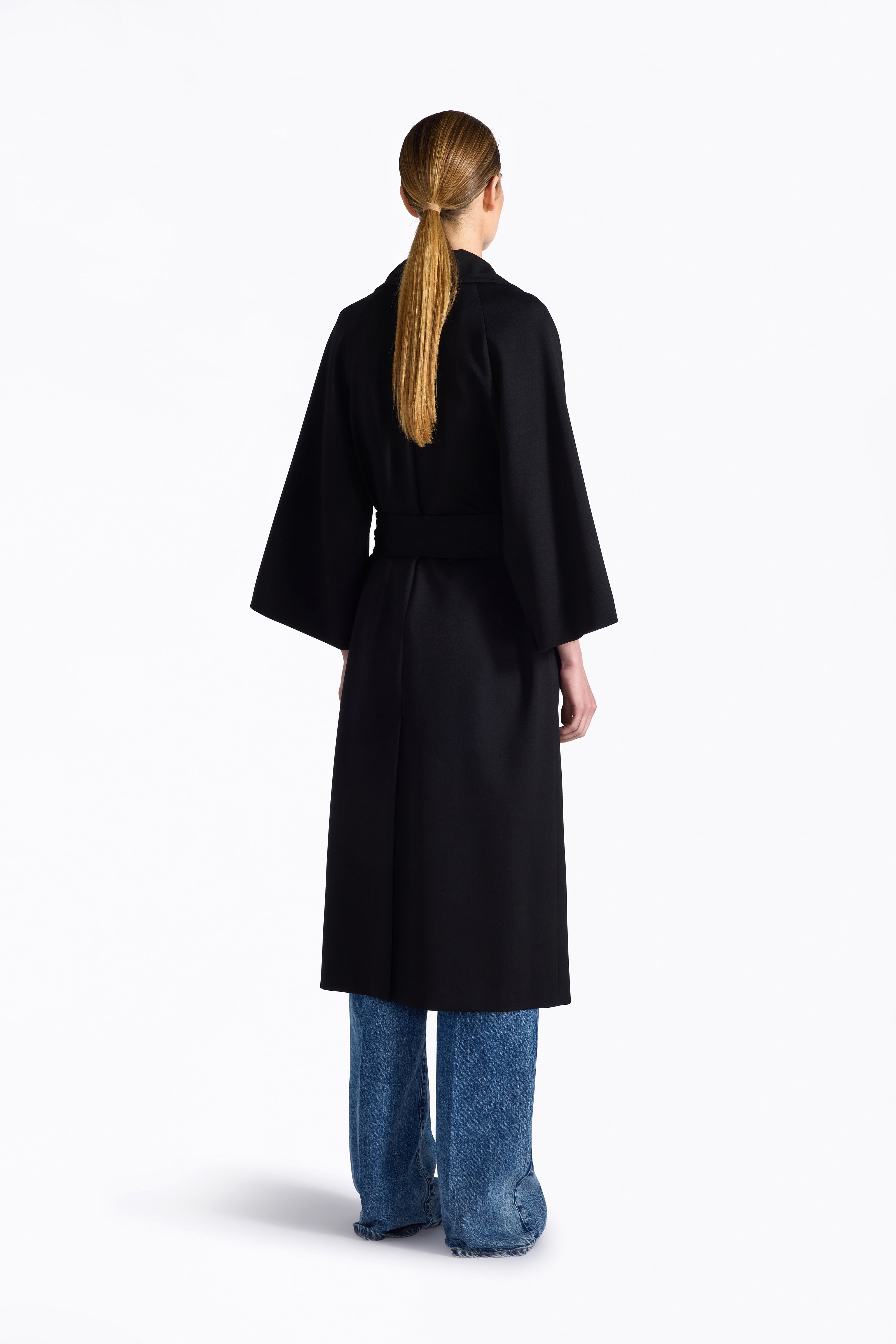Liviana Conti Wayne trench noir ceinturé