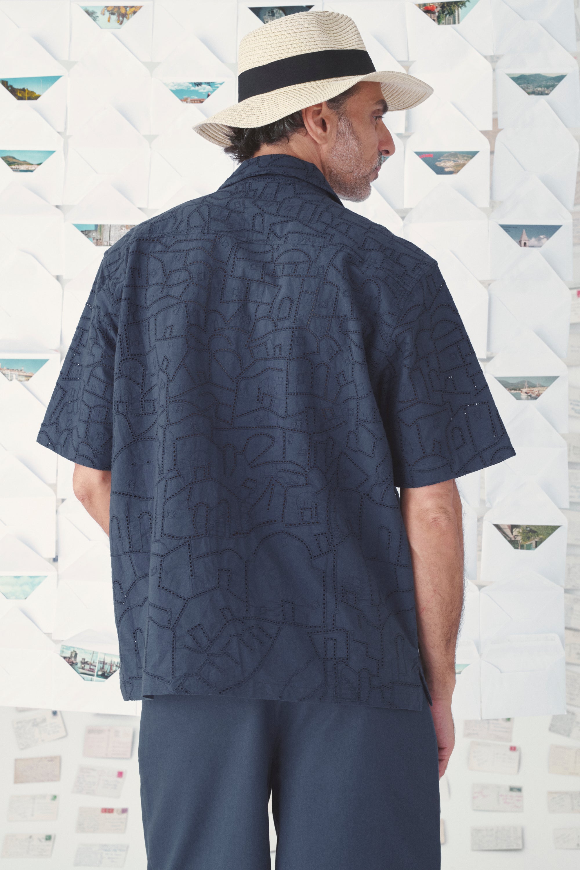 Mii Chemise Shin Les Cyclades chemise popeline coton brodée