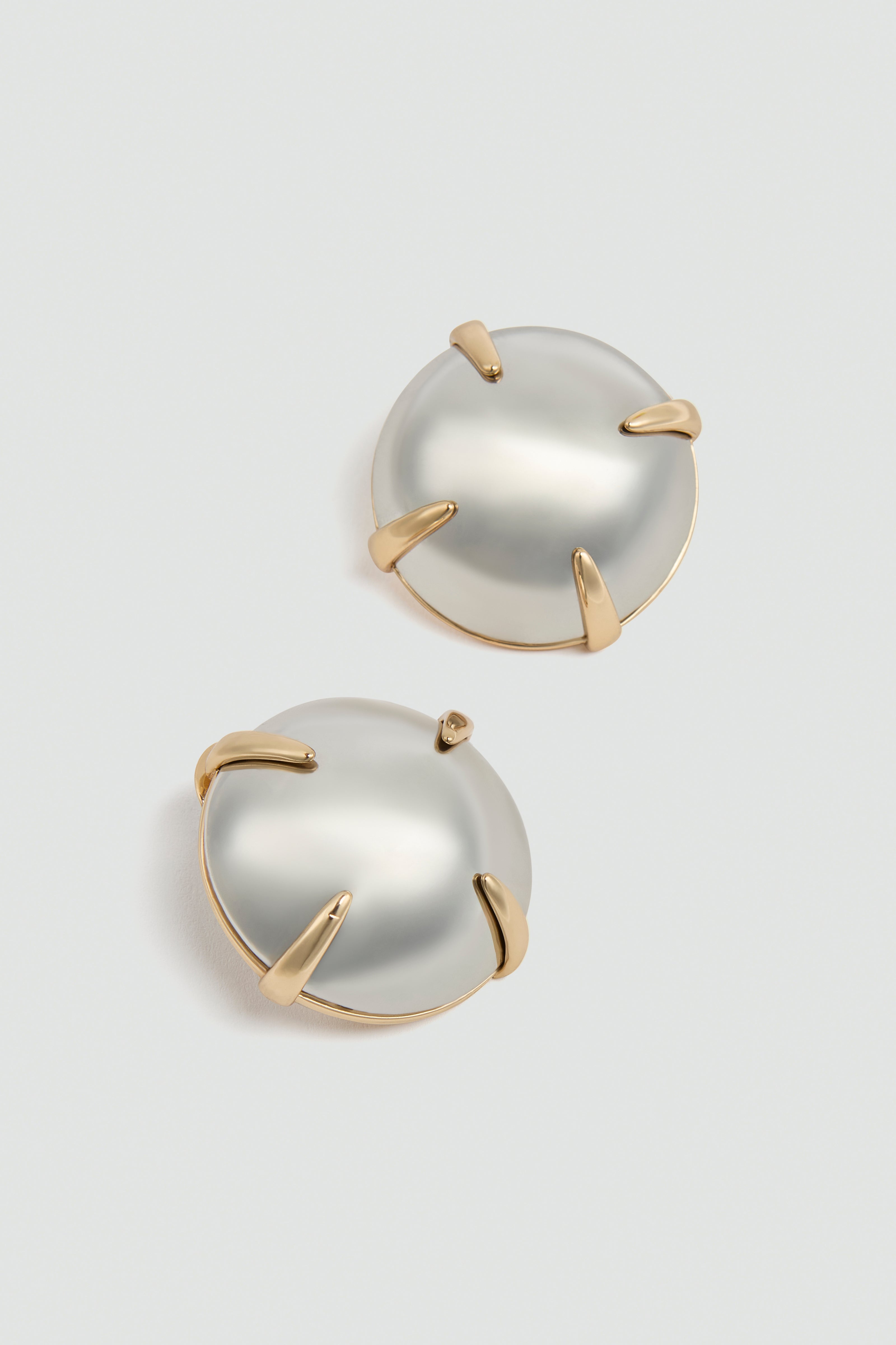 Liviana Conti Netia boucles boules bicolore argent-or