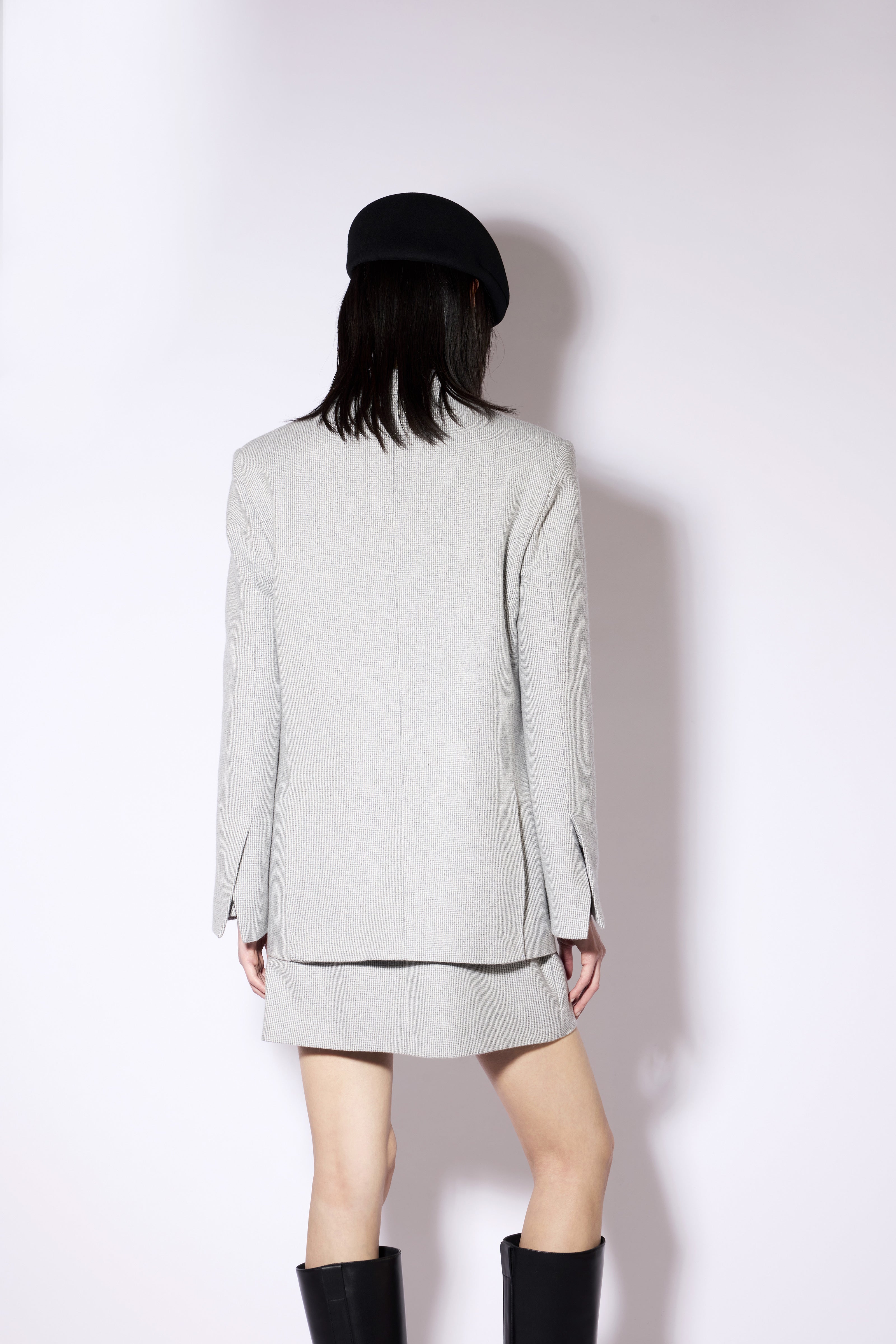Liviana Conti Roger blazer gris cachemire