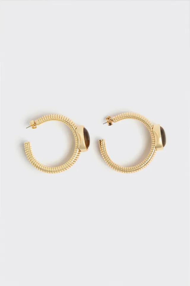 Liviana Conti Bijoux Tabita boucles d'oreilles anneaux or