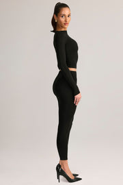 Oh Polly Roux legging court noir modal 7/8
