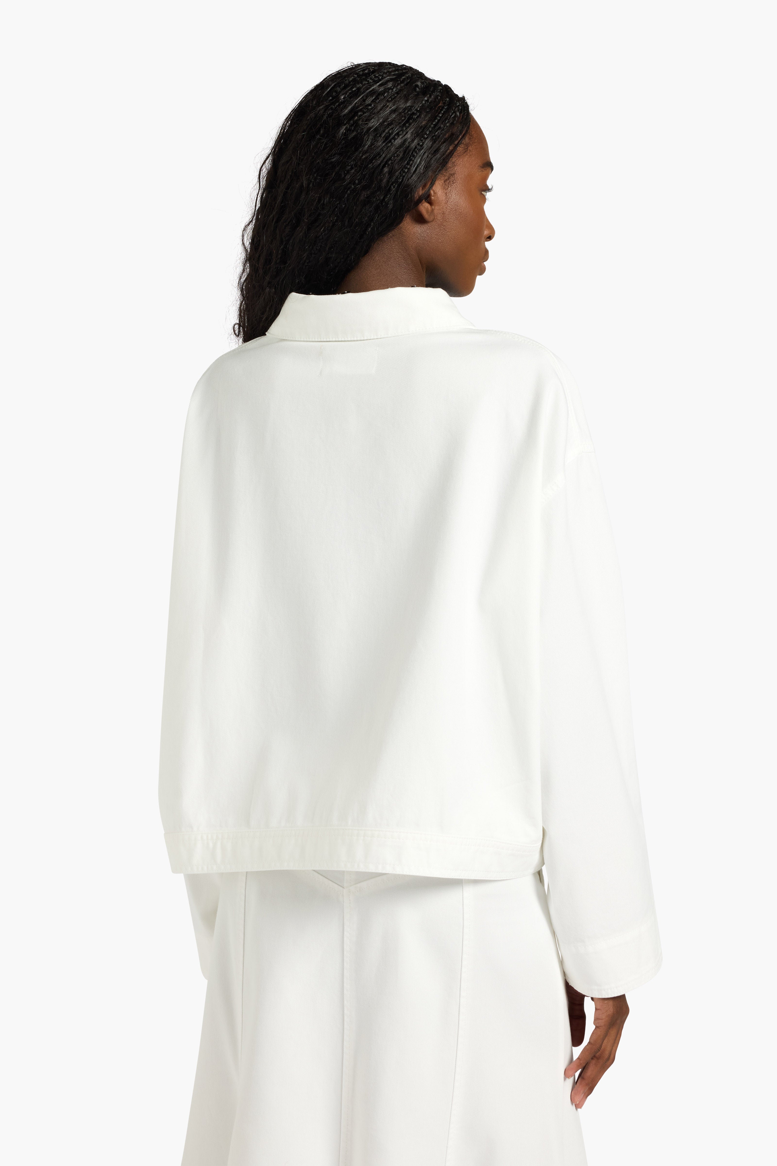 Liviana Conti Steve veste coton beige sale