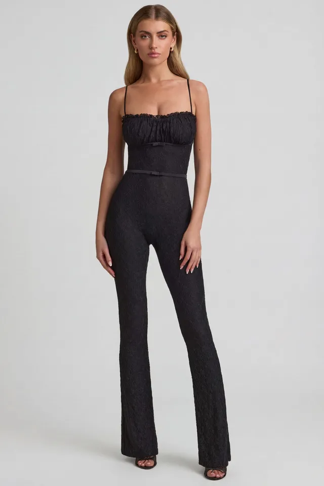 Oh Polly Arlena 13528 combinaison dentelle noire
