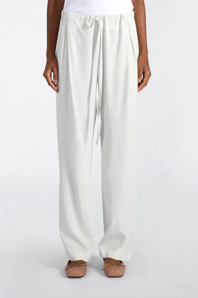 Liviana Conti Donald pantalon regular viscose-laine Luna