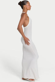 Oh Polly ButterCloud Maxi robe longue coconut stretch
