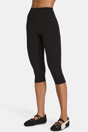 Oh Polly Bo+Tee Soft Active legging capri noir opaque