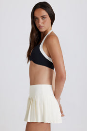 Oh Polly Bo+Tee BT2375 jupe-short tennis coconut taille basse
