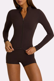 Oh Polly Bo+Tee BT0698 veste sport truffe stretch