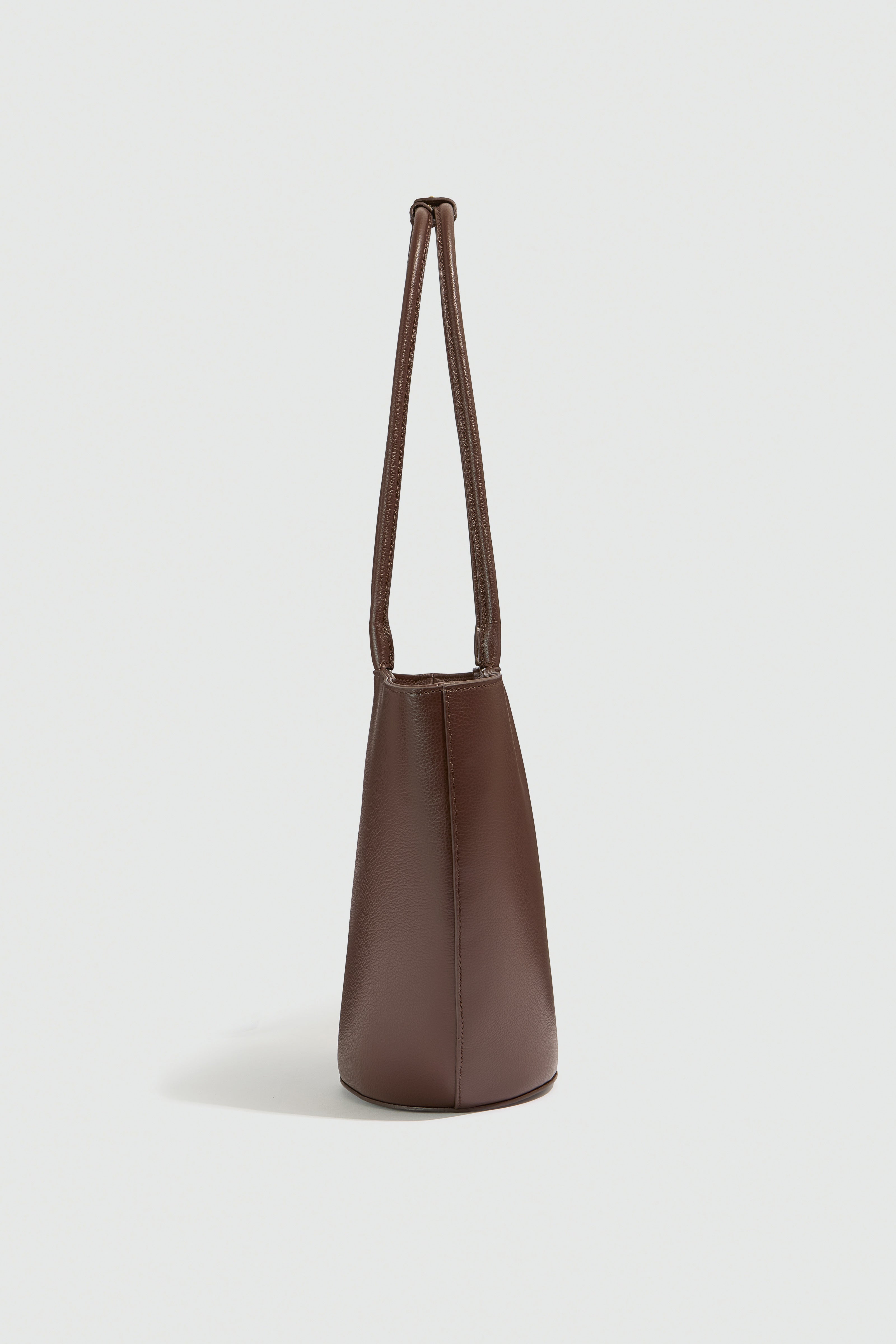Liviana Conti Amelie sac cuir marron veau grainé