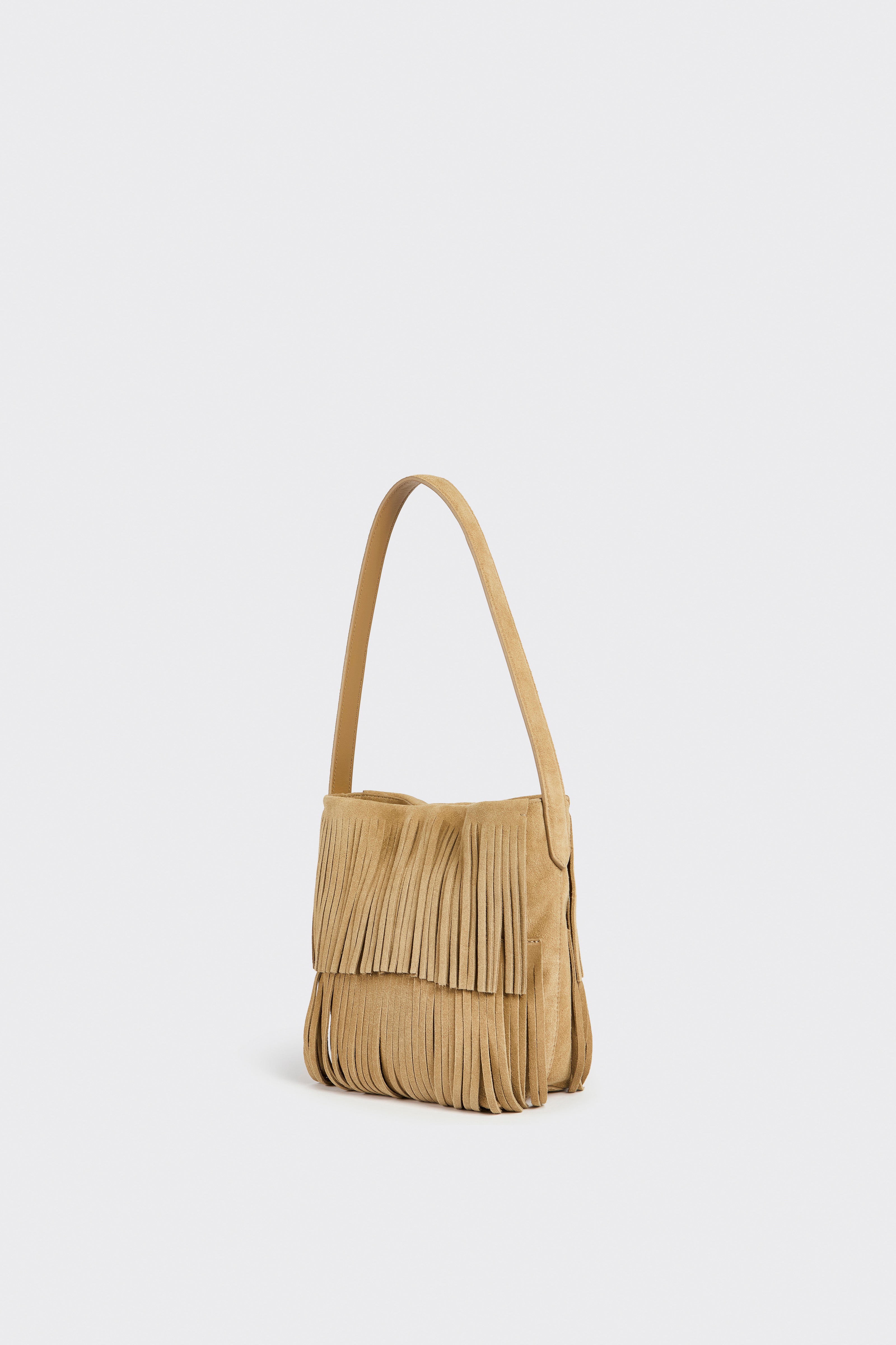 Liviana Conti Iman sac à épaule franges fondente