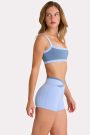 Bo+Tee Soft Active short sport Sky bleu ciel squat-proof