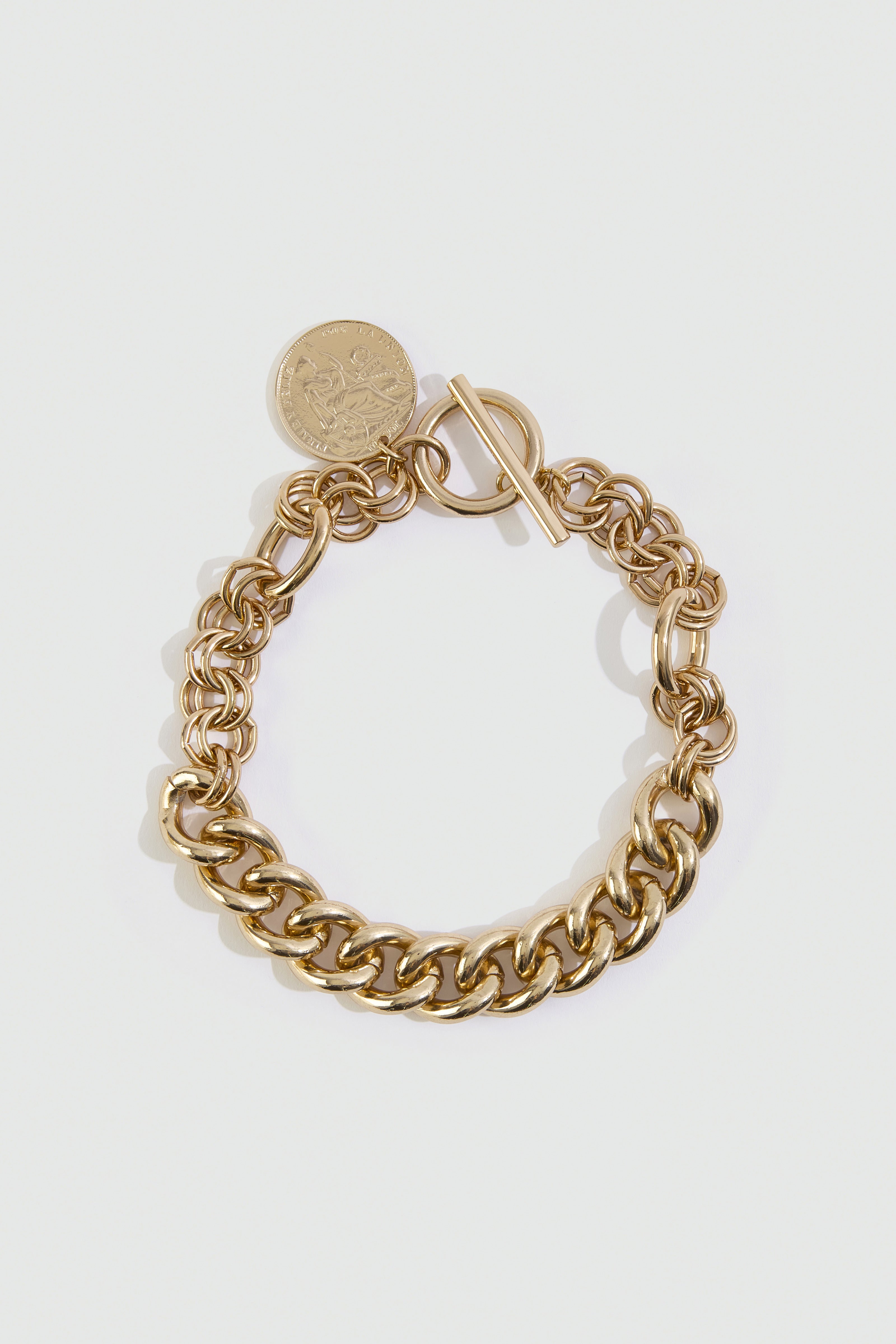 Liviana Conti Athena collier doré médaille