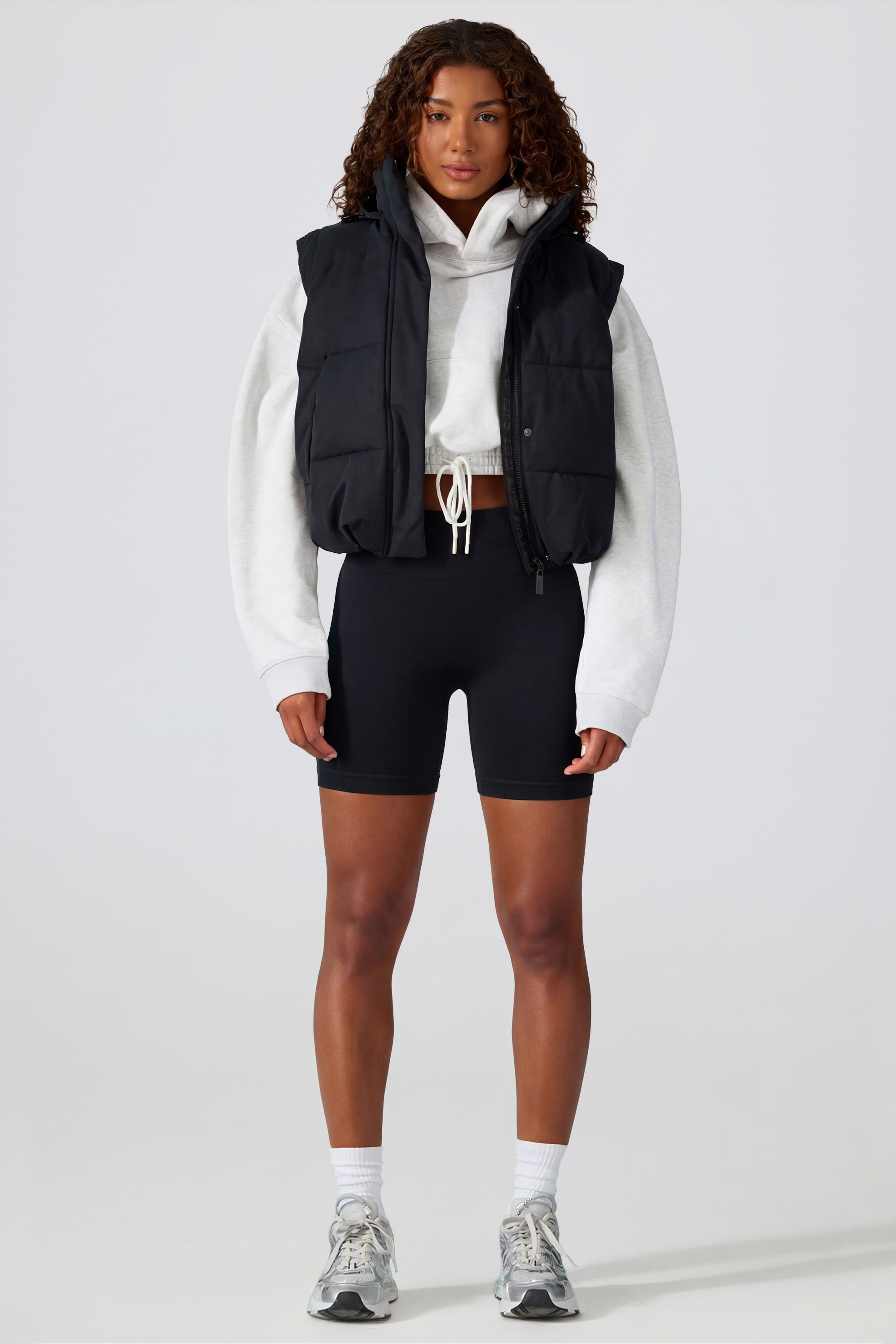 Oh Polly Super Sculpt BT0690 short noir sans coutures