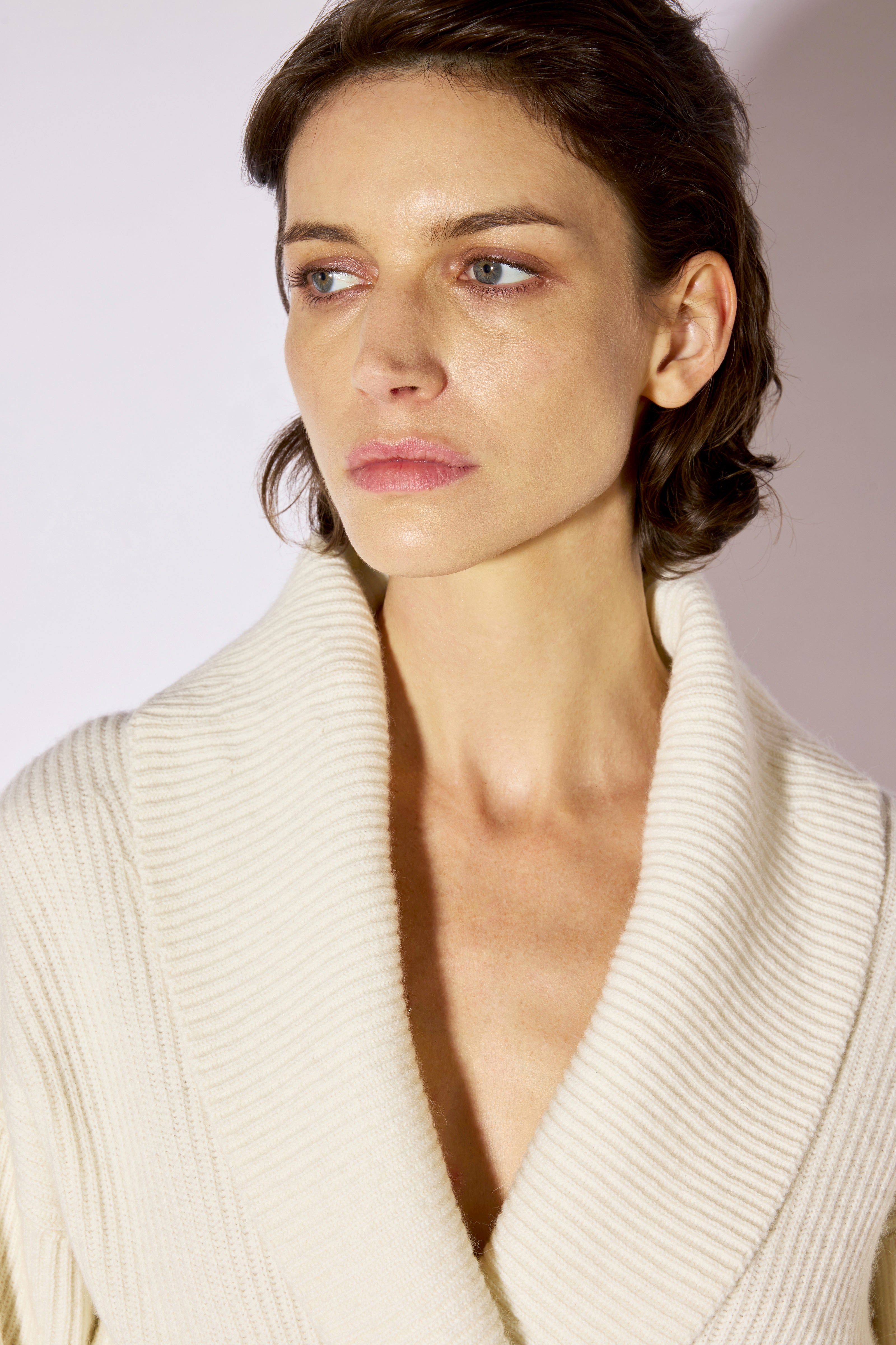 Liviana Conti Lacey cardigan cachemire pierre XS-XL