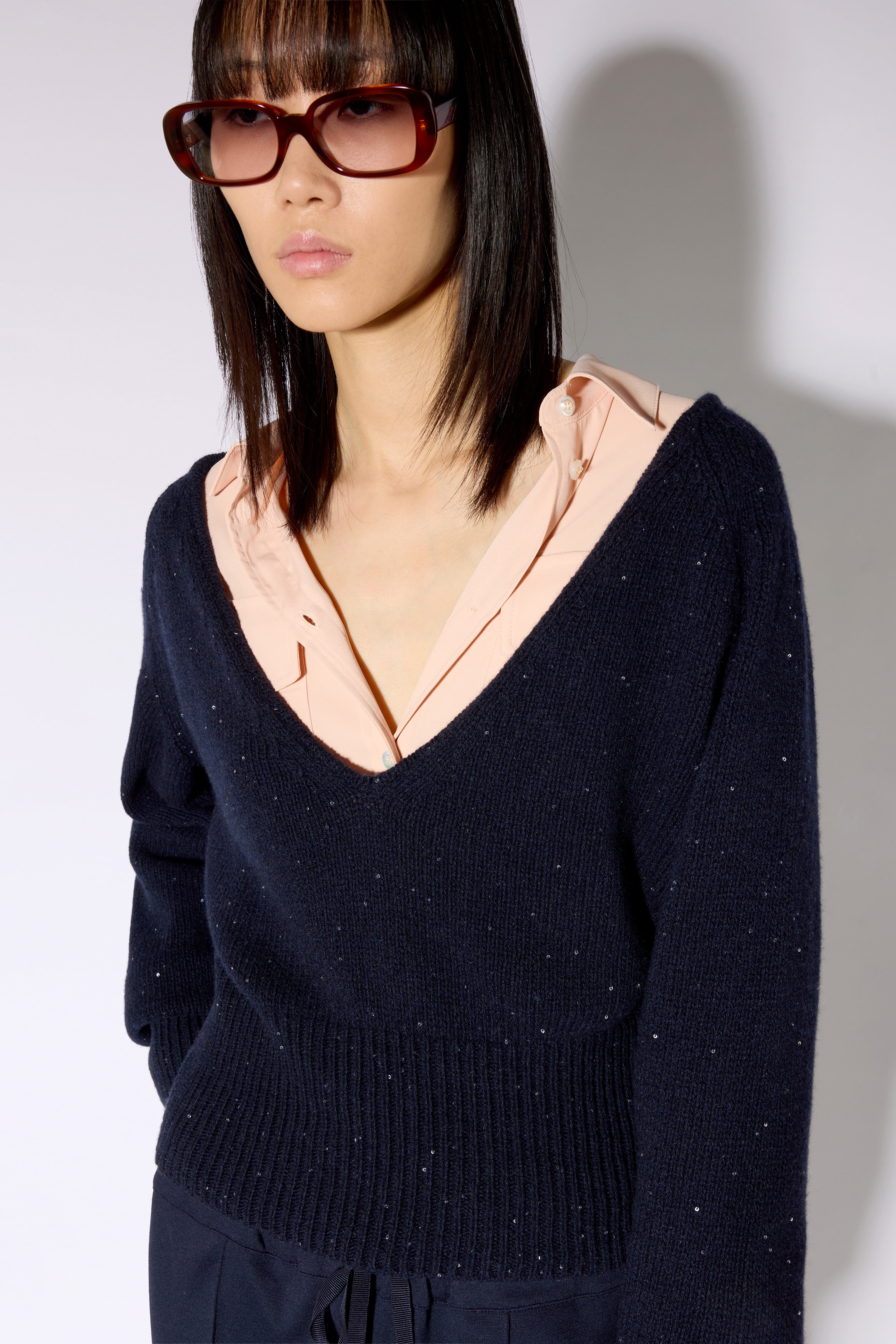 Liviana Conti Sunnie pull maille bleu M