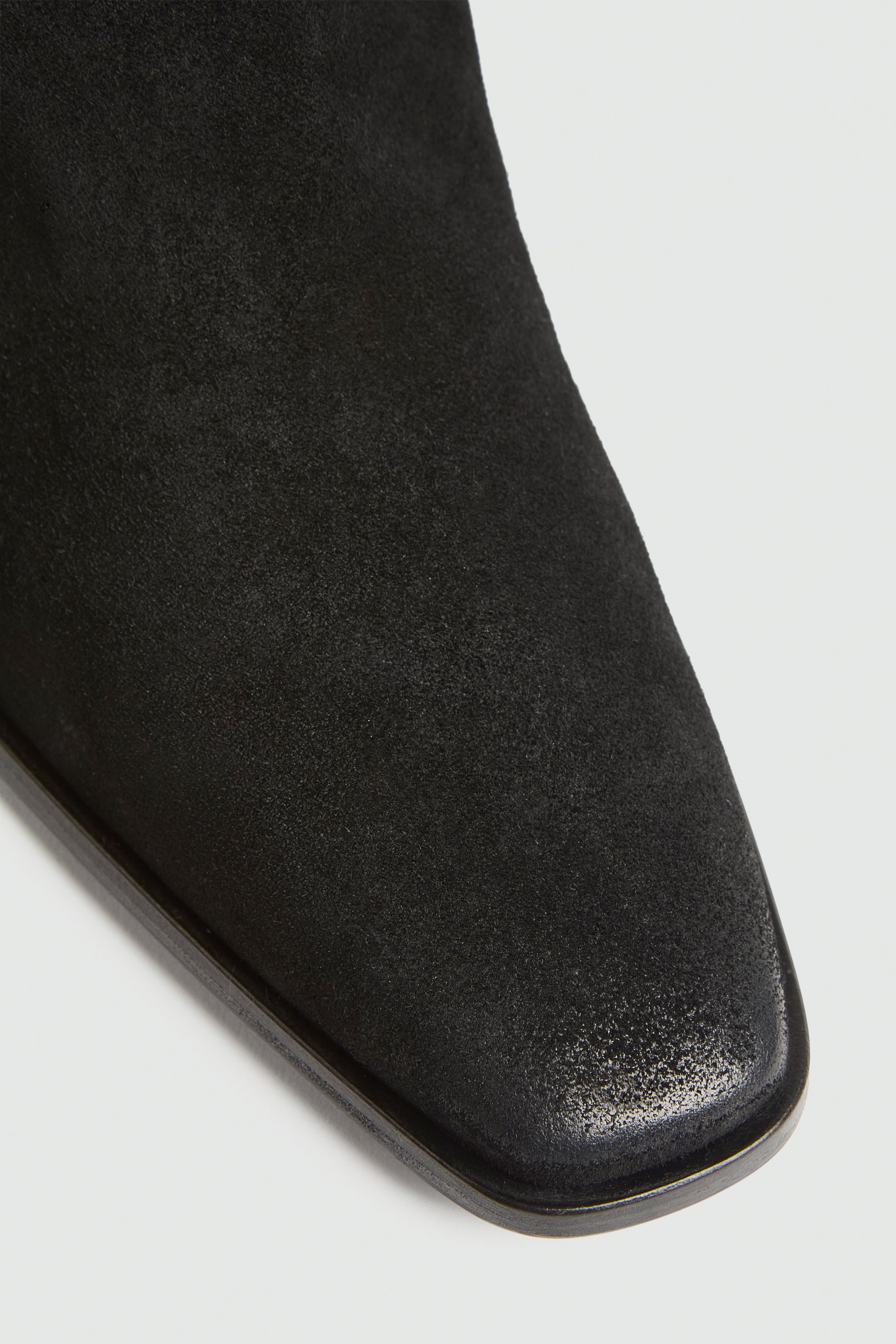 Liviana Conti Elisabeth bottes texanes cuir noir