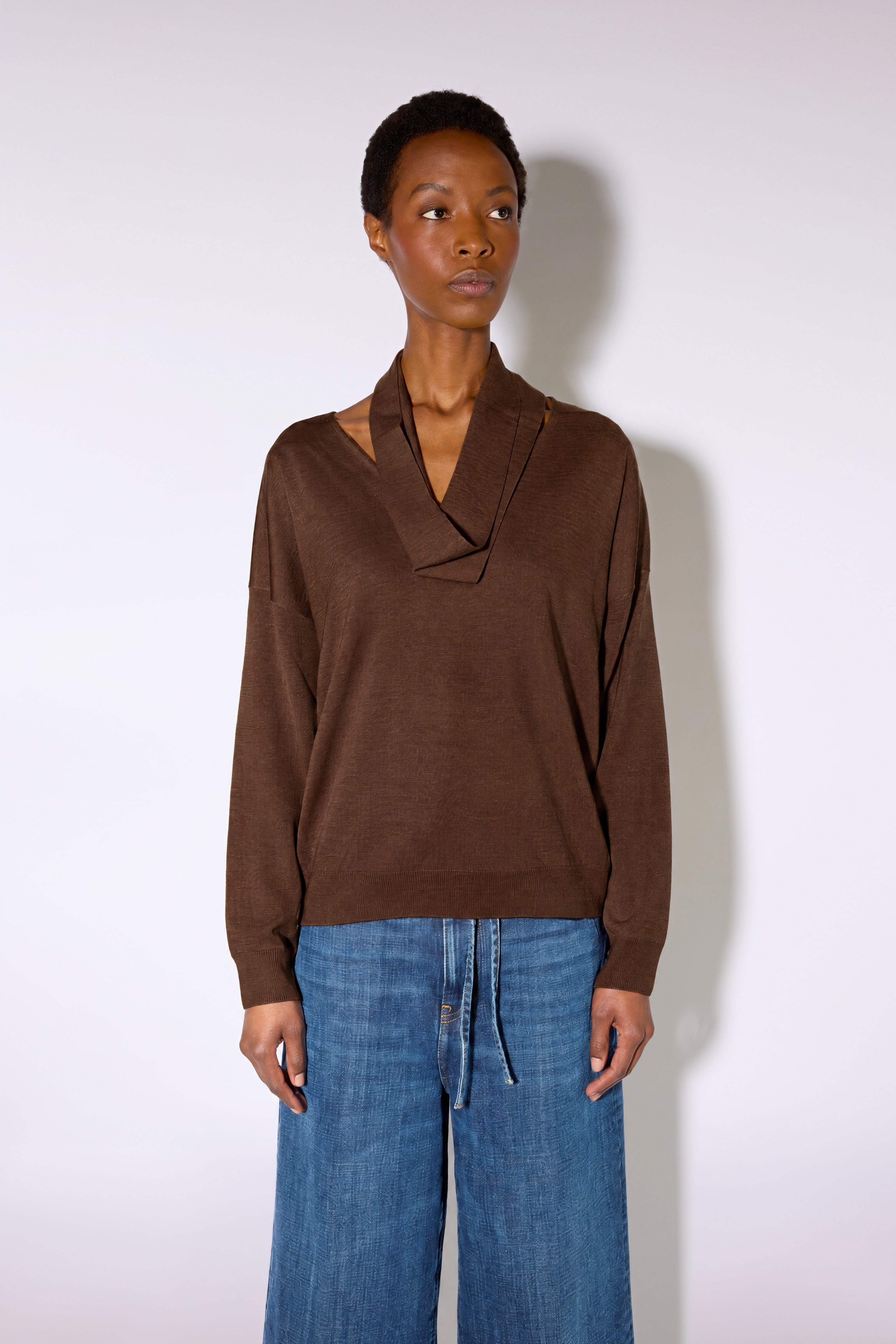 Liviana Conti Nadine pull maille noir M