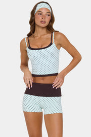 Bo+Tee débardeur double menthe chip actif stretch bretelles
