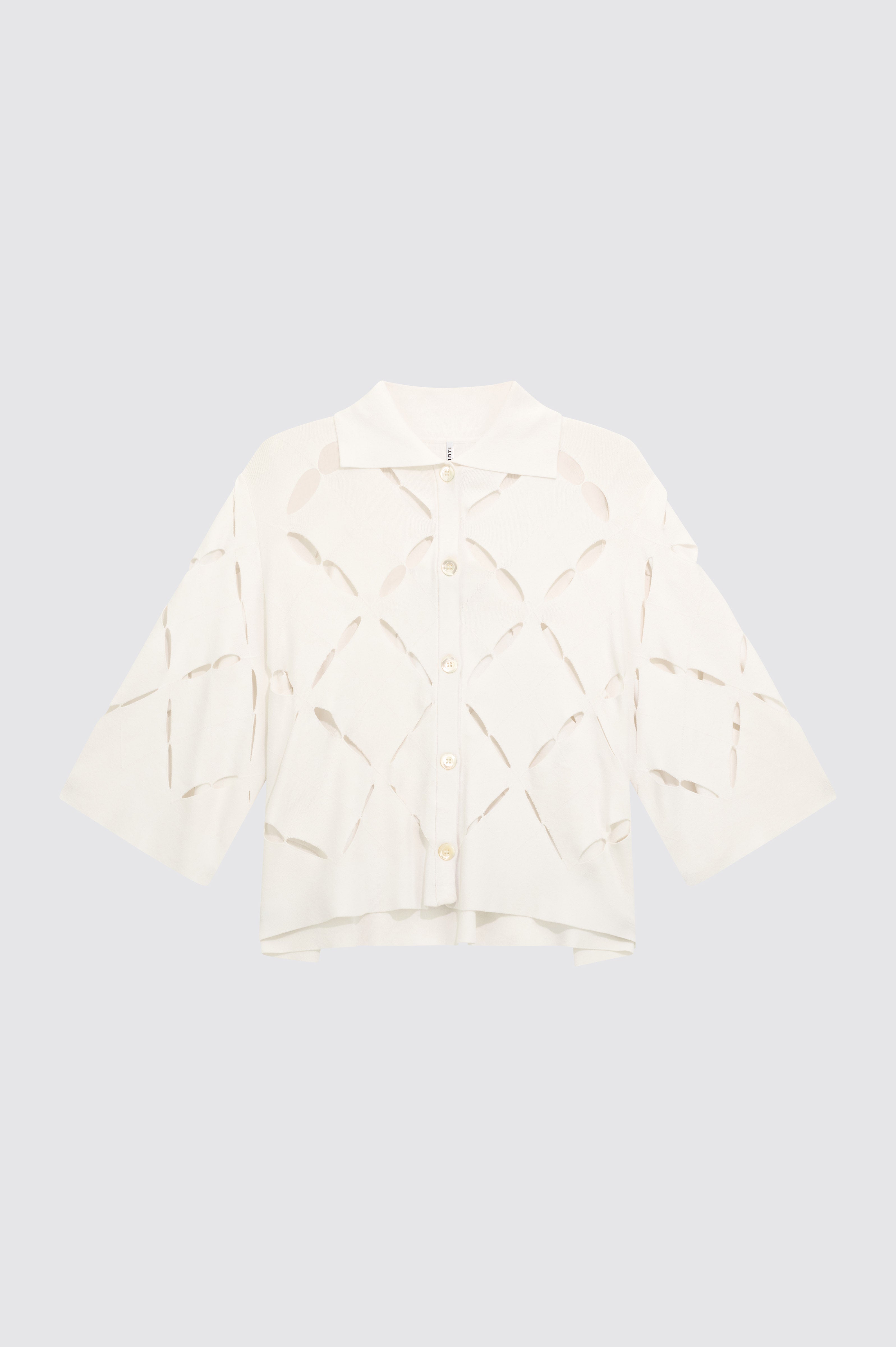 Liviana Conti Maglieria Cardigan Miranda cardigan blanc viscose