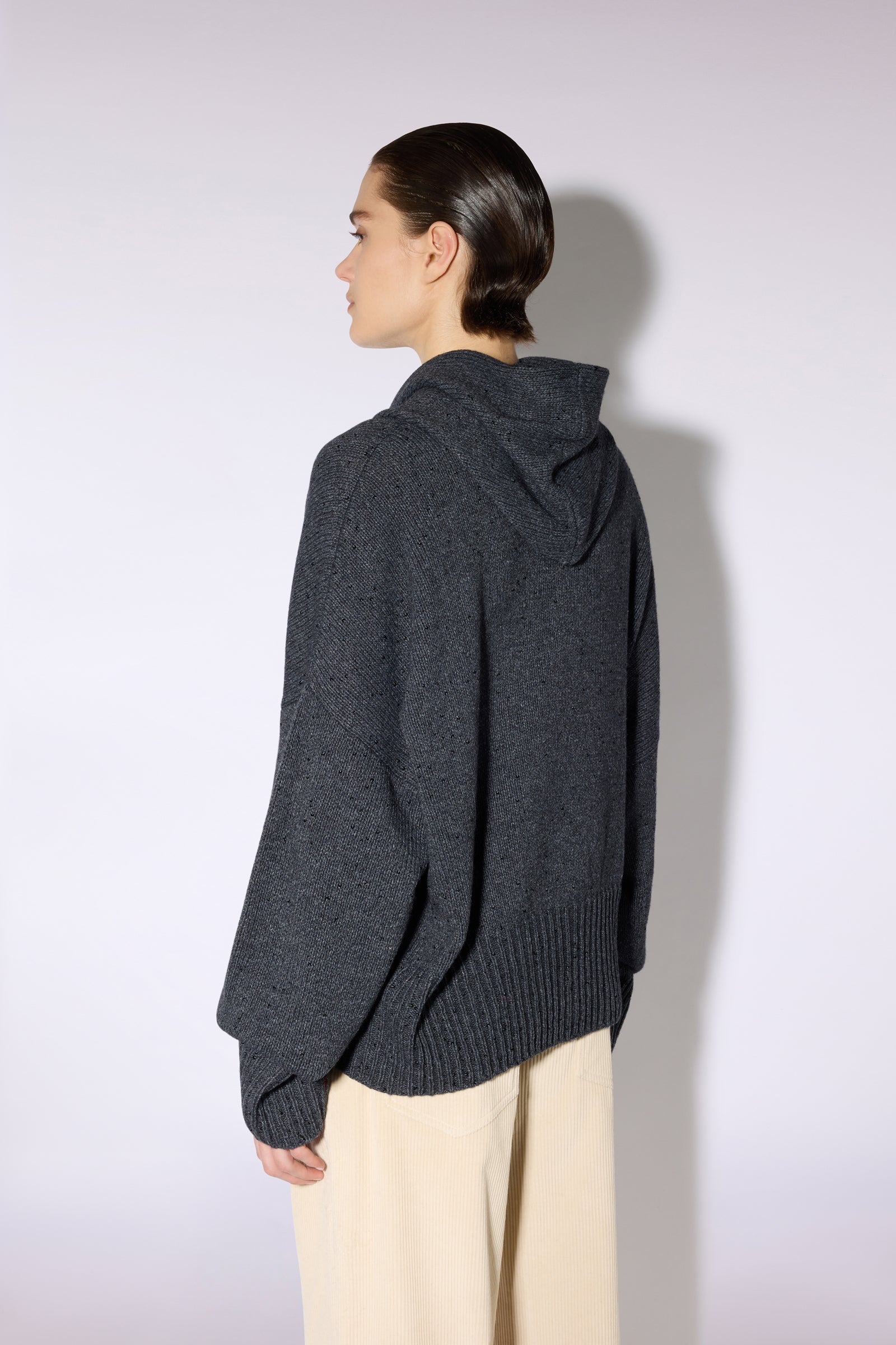 Liviana Conti Jolene pull maille anthracite femme