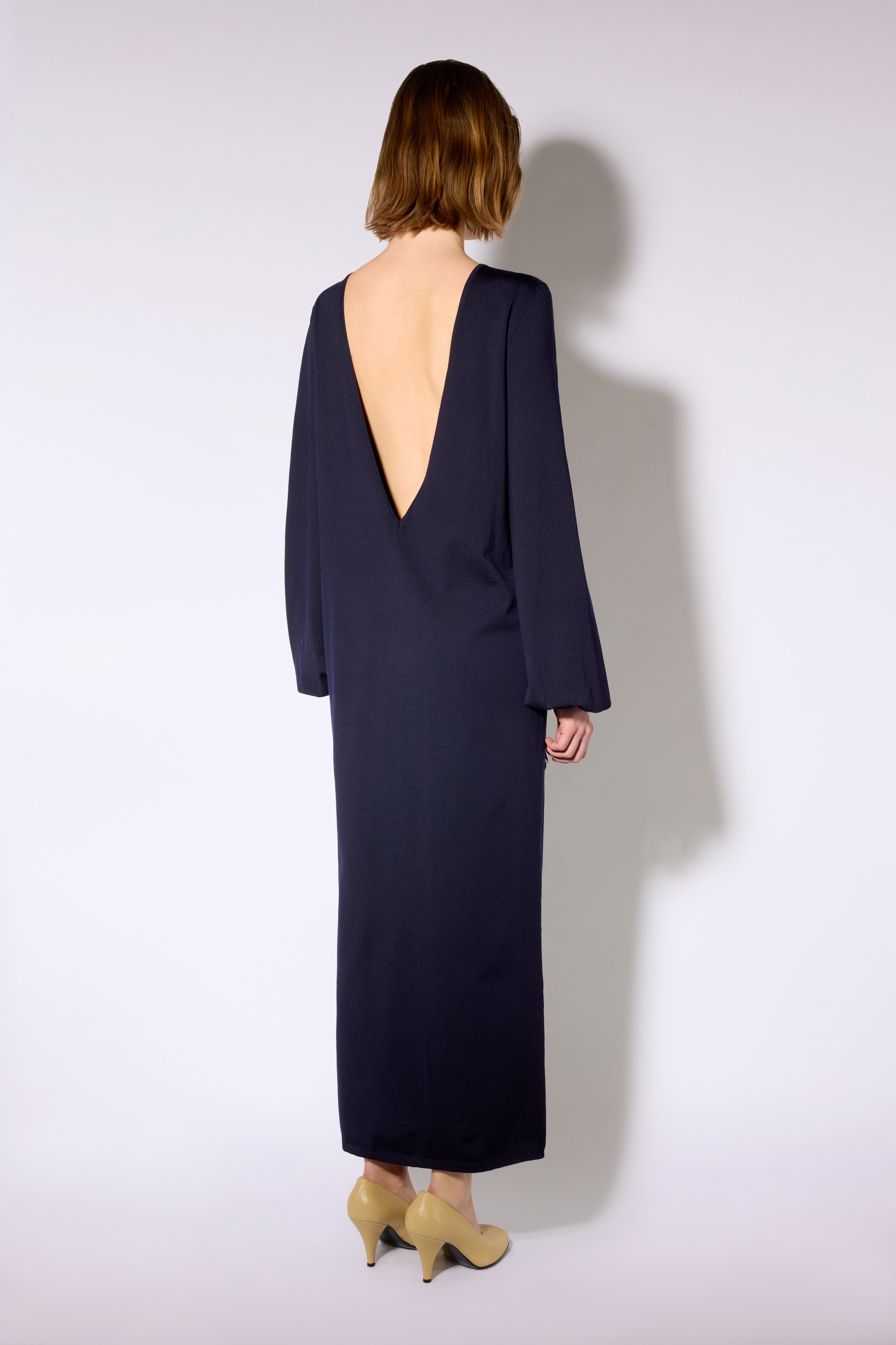 Liviana Conti Nooria robe bleu nuit