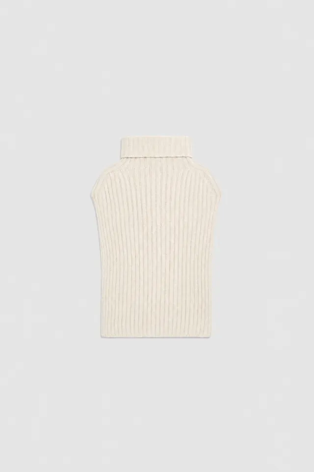 Liviana Conti Dossine poncho femme Notte cachemire recyclé