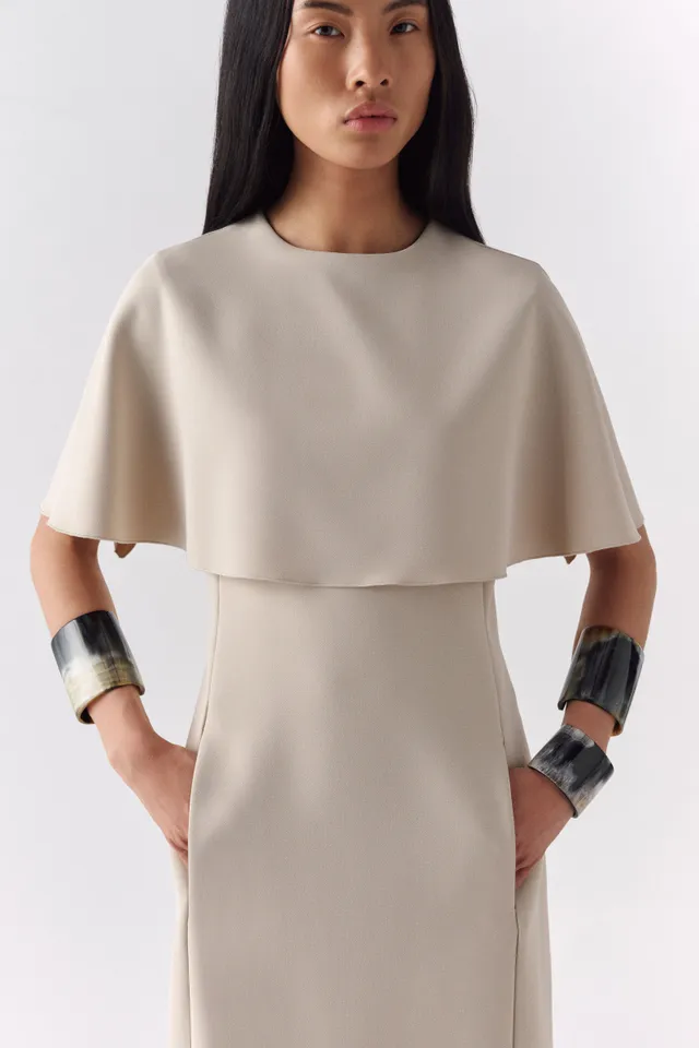 Liviana Conti Nayra robe fourreau cadi alabastro 40
