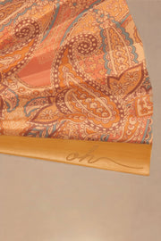 Oh Polly Elaraine éventail pliable paisley bois