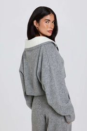 Oh Polly Knitwear Jumper BT02525 Pull Gris Laine