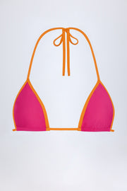 Oh Polly Swim Paita NS10609B haut bikini triangle fuchsia