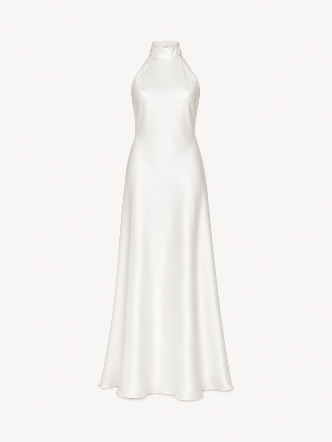 The Ethiquette Robes Joy Robe Longue Blanche Satin Soie