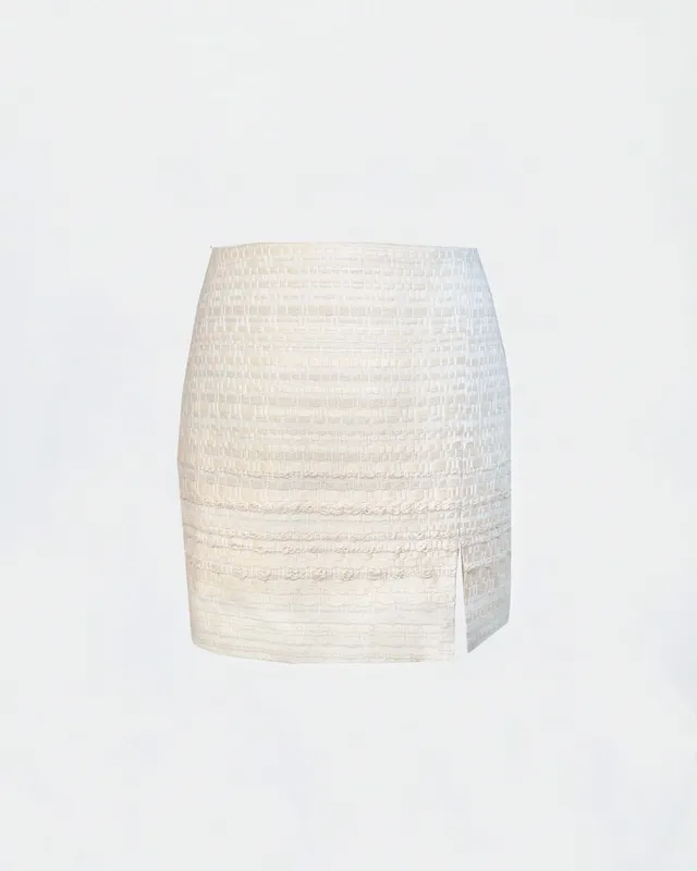 The Ethiquette Iris Athena jupe tweed taille M