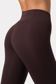 Oh Polly Bo+Tee Legging Ruche Espresso Sculptant