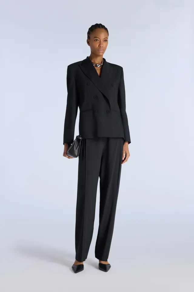 Liviana Conti Roger blazer noir viscose-laine 38-48