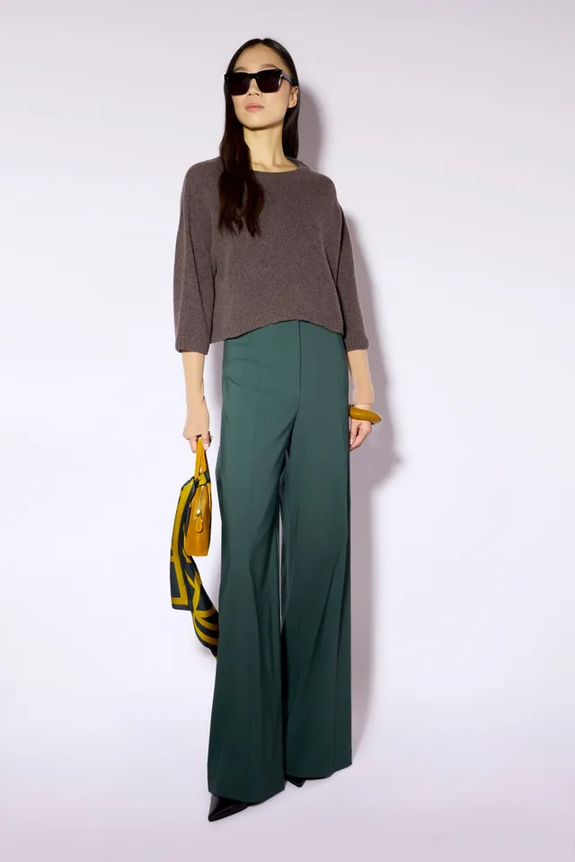 Liviana Conti Eric pantalon palazzo vert 40