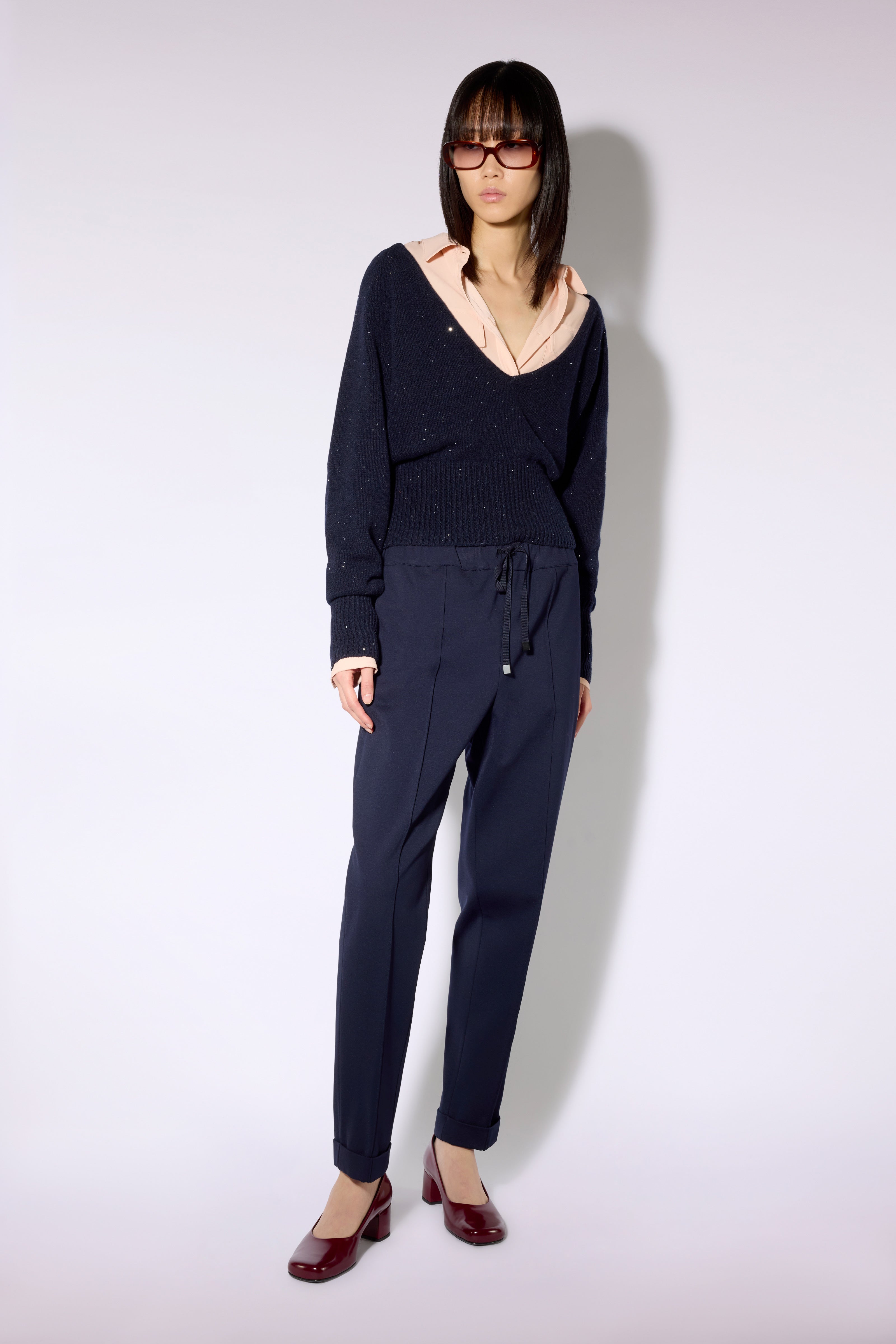 Liviana Conti Sunnie pull maille bleu M