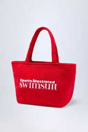 Oh Polly Velika sac tote éponge rouge feu