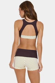 Bo+Tee Soft Active brassière sport beige cookie maintien